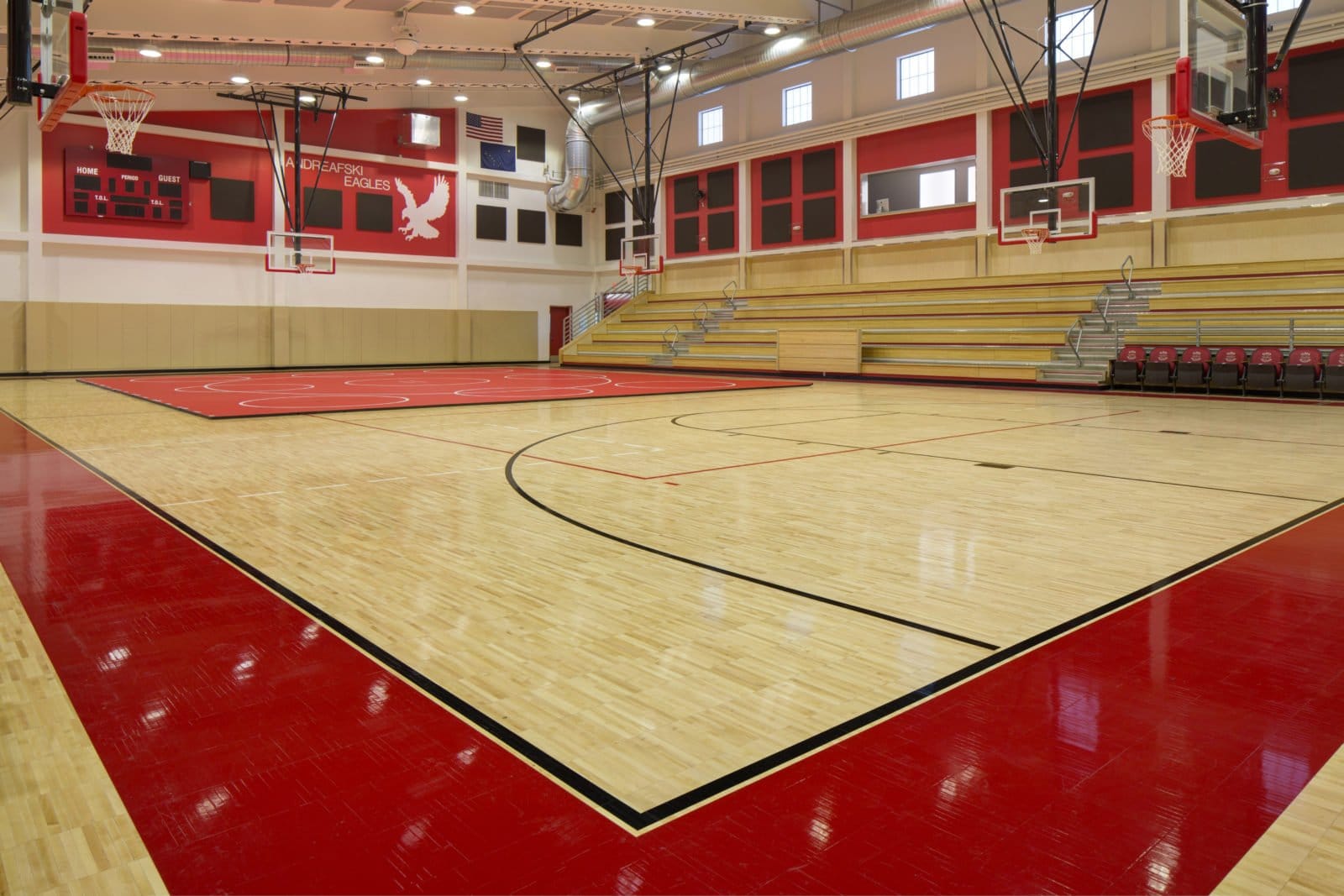 LCG Lantech Inc Andreafski High School Gym Addition